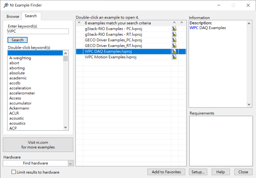 wpc_device_driver_search