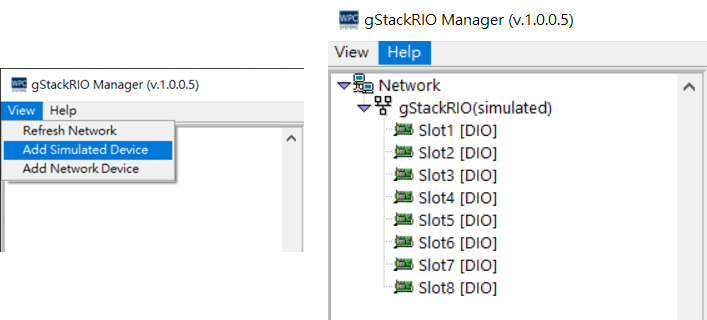 gstackRIO_manager_add_simulated_device